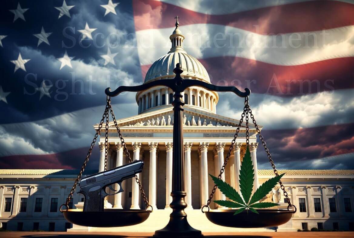 Supreme Court Wrestles with Federal Gun Ban for Marijuana Users Under Second Amendment Scrutiny