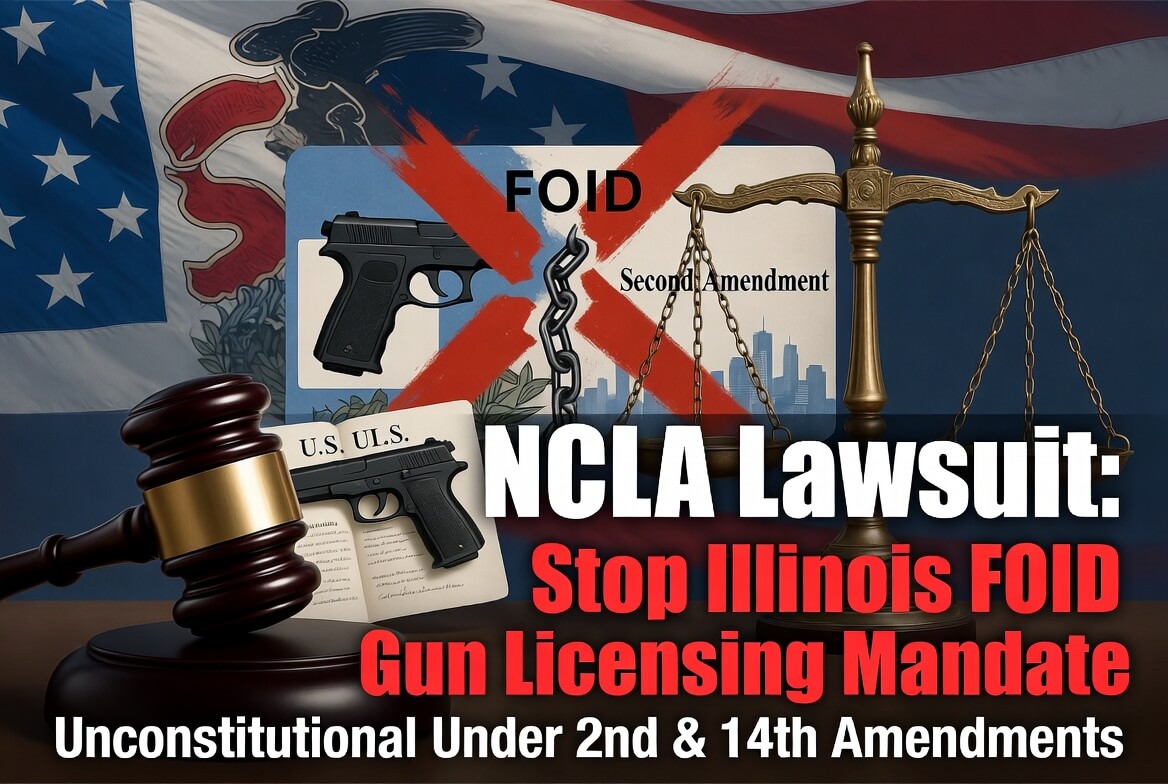 NCLA Files Federal Lawsuit Challenging Illinois FOID Card Act as Unconstitutional Gun Licensing Mandate