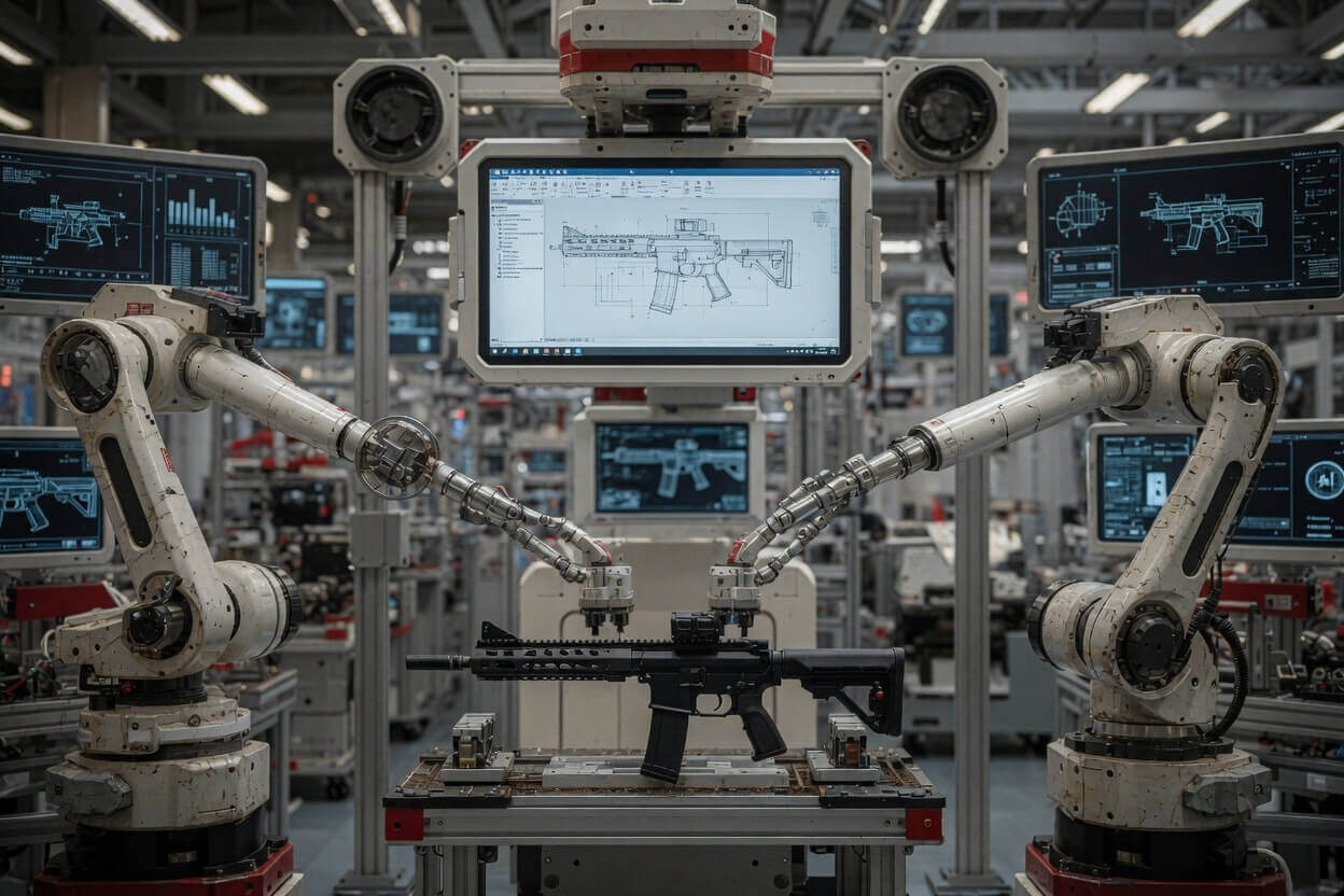 Firearm Manufacturers Adopt AI for Quality Control and Design in 2026 Production Lines