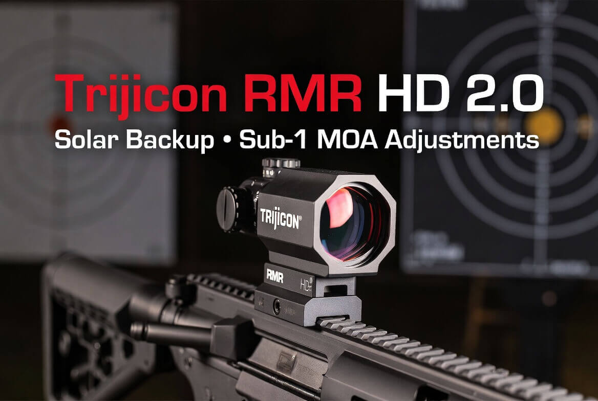 Trijicon Unveils 2026 RMR HD 2.0 Red Dot with Solar Backup and Sub-1 MOA Adjustments for Precision Sports