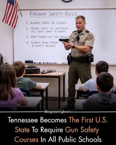 Arkansas, Tennessee, Utah Mandate Firearm Safety Instruction in K-12 Public Schools for 2025-2026
