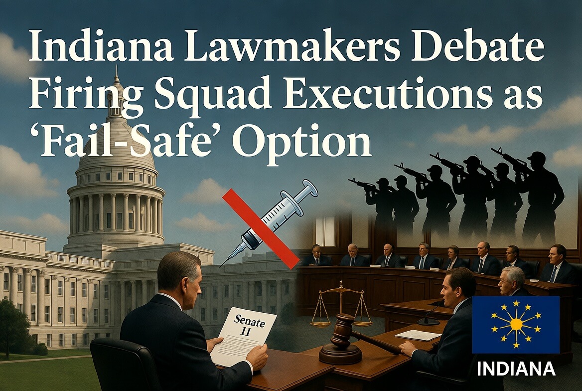 Indiana Lawmakers Debate Firing Squad Executions Bill Using Rifles as Fail-Safe Option